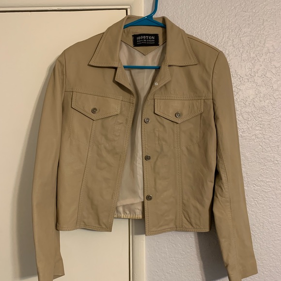 Jackets & Blazers - 1000ton leather jacket